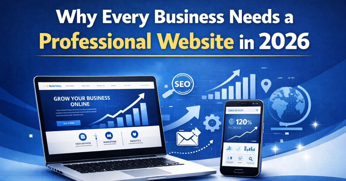 Why Every Business Needs a Professional Website in 2026 - Nilankis World
